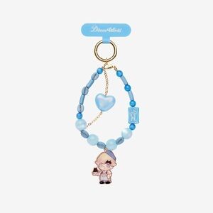 POP MART DIMOO Crush on Coffee Series-Phone Charm Blue Salt Confession